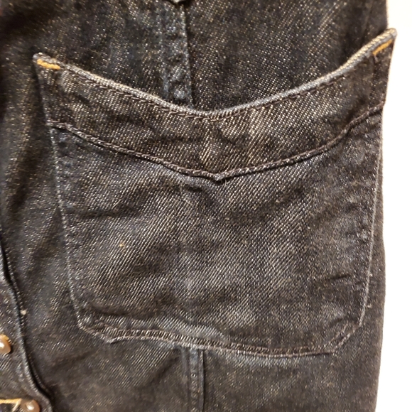 Free People Mini Denim Mini Skirt - Picture 3 of 5